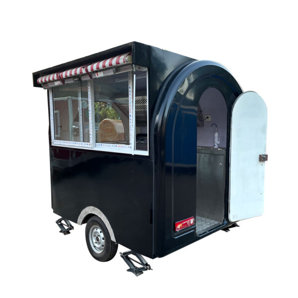 2.1m（7ft）Square food trailer - Image 2