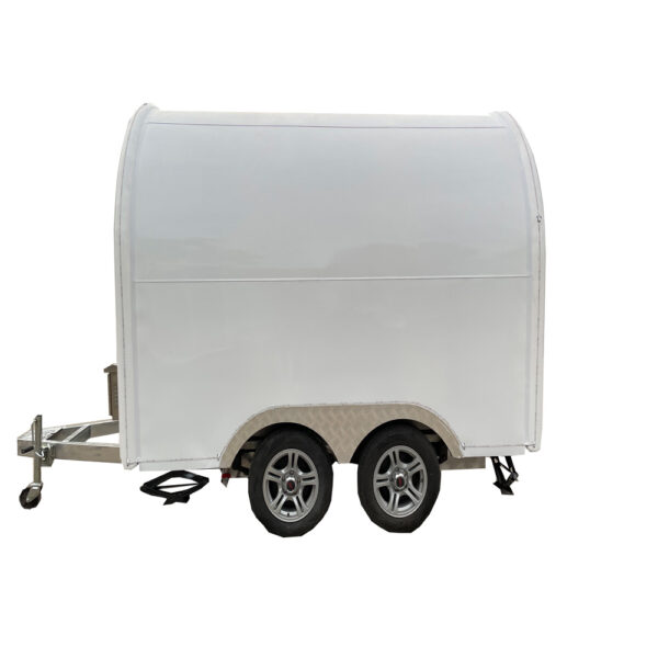 3m (10ft) White dual axle small traction - Image 7