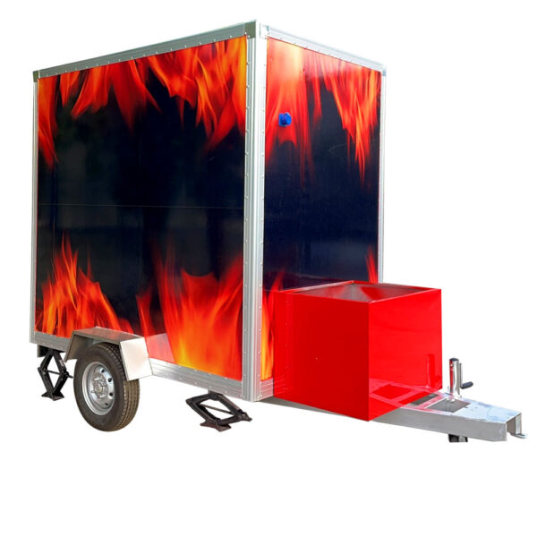 1.5m（5ft）Grilled Chicken Trailer - Image 3