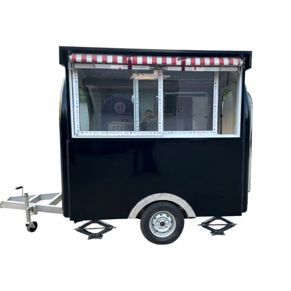 2.1m（7ft）Square food trailer - Image 5